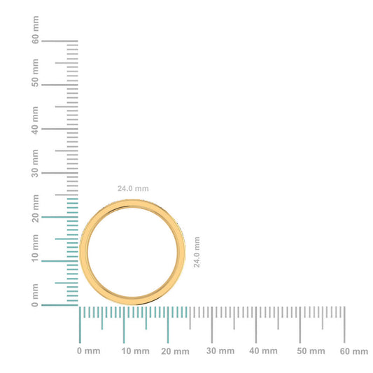 14K Yellow Gold Round Diamond Prong Set Designer Couple Band 3/8 Cttw