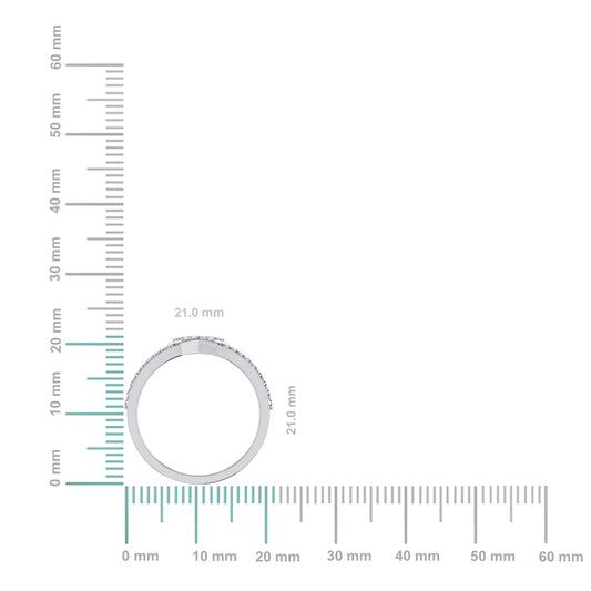 14K White Gold Round Diamond Womens Star Shape Sz 7 Designer Ring 1/4 Cttw