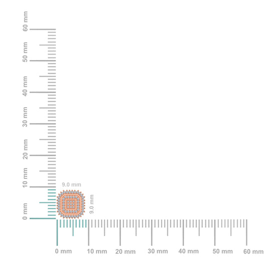 10K Rose Gold Round Diamond Square Shape Designer Mens Stud Earring 1/5 Cttw