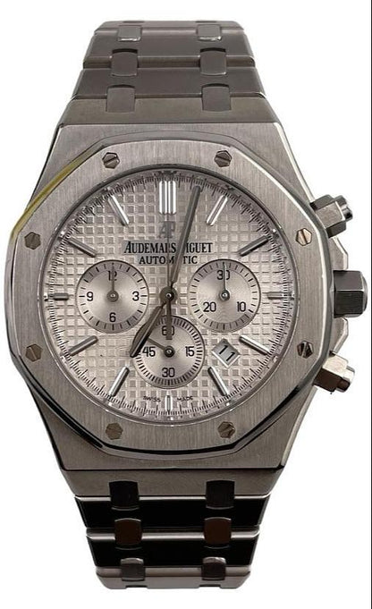 Audemars Piguet Royal Oak White Dial on Steel Ref 26320ST.OO.1220ST.02 with Papers 2015