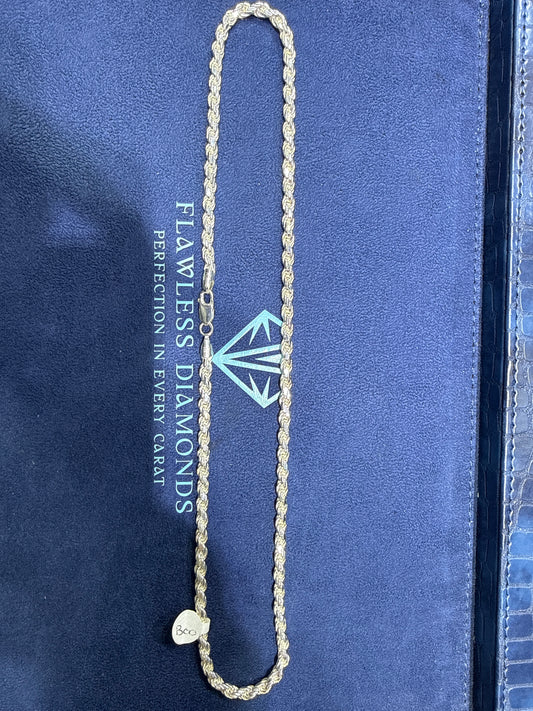 925 Silver Rope Chain